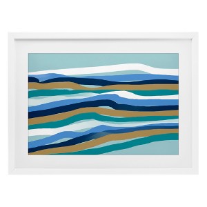 Stupell Industries Between The Waves Ripples Framed Print Under Glass - 1 of 4