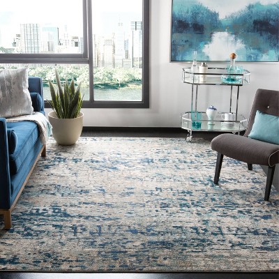 Blue Gray Rug Target, Cream Gray And Blue Area Rugs