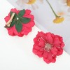 Unique Bargains Simulated Flower Hair Clip 2 Pcs - 3 of 4