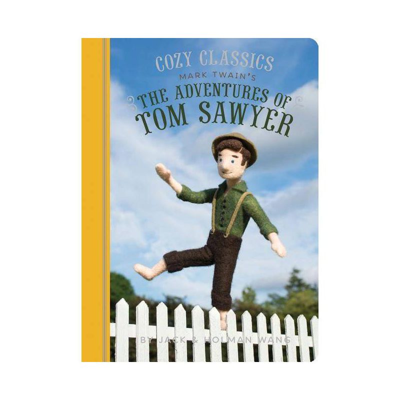Cozy Classics: The Adventures of Tom Sawyer - by  Jack Wang & Holman Wang (Board Book), 1 of 2