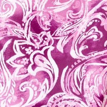 deep berry paisley