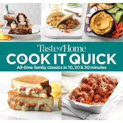 Taste of Home Cook It Quick - (Paperback)