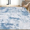 Washable Area RugModern Abstract Rugs for Living Room Soft Rug Non-Slip Large Area Rugs Contemporary Rug Indoor Stain Resistant Bedroom Rugs - 3 of 4