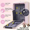 5 PCS Expandable Luggage Set, Hardside Spinner Suitcase with USB Port, Cup Holder, Duffel Bag, Tolietry Bag and TSA Lock - ModernLuxe - 4 of 4