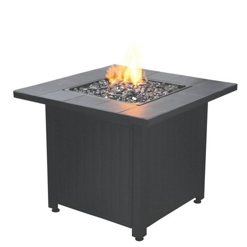 gas firepit rocks