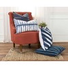 Striped Design Throw Pillow Cover - Rizzy Home - image 3 of 4