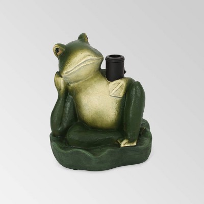 Fenimore Frog Umbrella Base Green - Christopher Knight Home