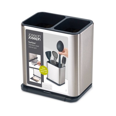 Joseph Joseph Surface Stainless-steel Utensil Pot