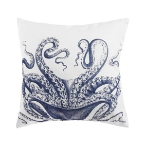 C&F Home Blue Octopus Decorative Throw Pillow - 1 of 4