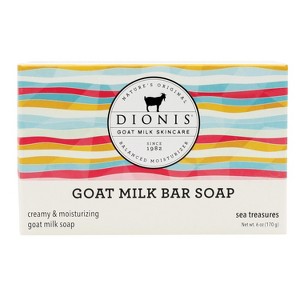 Dionis Goat Milk Bar Soap Sea Treasures , 6 oz. - 1 of 4