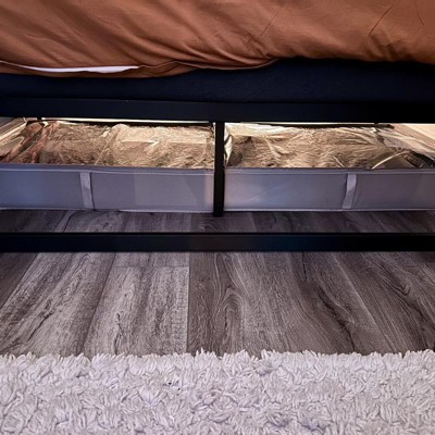 Underbed Fabric Shoe Storage Gray Brightroom Target