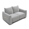Power Lift Recliner Loveseat with USB Charging - Linen Upholstered Sleeper Sofa for Small Spaces, 2 Cup Holders & Storage, Home Theater Recliner - 3 of 4