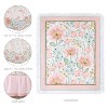 The Peanutshell Organic Cotton Crib Bedding Set for Baby Girls, Wildflower, 4 Pieces - 2 of 4
