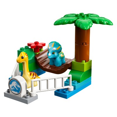 lego duplo jurassic world gentle giants petting zoo