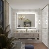 Apmir Super Bright Front & Back LED Lighted Anti-Fog Tempered Glass Bathroom/Vanity Mirror with ETL & 3-Year Warranty - 2 of 4