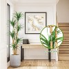 Acekool Artificial Dracaena Tree with Natural Wood Trunk, Lifelike Yucca Leaves, Indoor Tall Faux Plant for Home Office Patio - 4 of 4