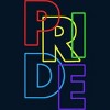 Adult Design By Humans Pride Sleek Text By MANGAZaB Tank Top - 2 of 2