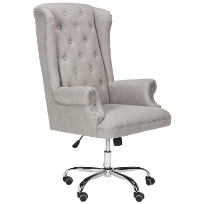 Gray High Back Fabric Executive Swivel Desk Chair