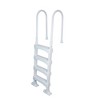 Vinyl Works 4 Step Ladder for 60 Inch Pool Walls w/ Swimming Pool Ladder Mat - 3 of 4