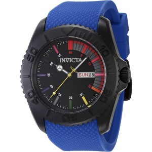 Invicta 44735 Men's Pro Diver Blue Silicone Strap Quartz Watch - 1 of 2