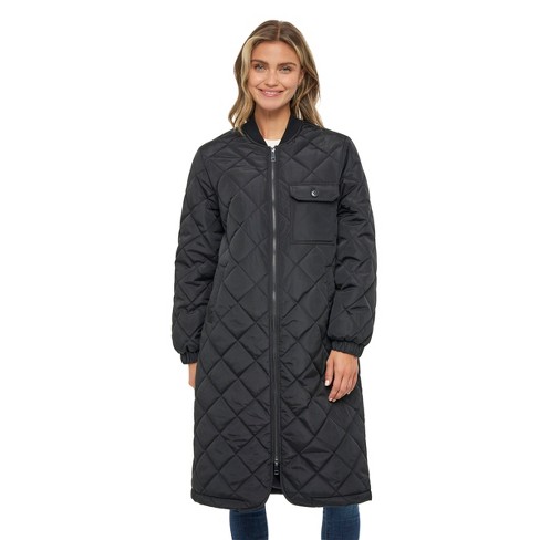 Diamond Quilted Jacket Black / Small