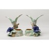 Kevins Gift Shoppe Ceramic Hummingbird with Violet Flower Candle Holder - Set of 2 - image 4 of 4