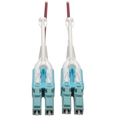 Tripp Lite 4M 10Gb Duplex Multimode Fiber Patch Cable 50/125 OM4 LC/LC LSZH - Fiber Optic for Network Device - 12.50 GB/s - Patch Cable - 13.12 ft