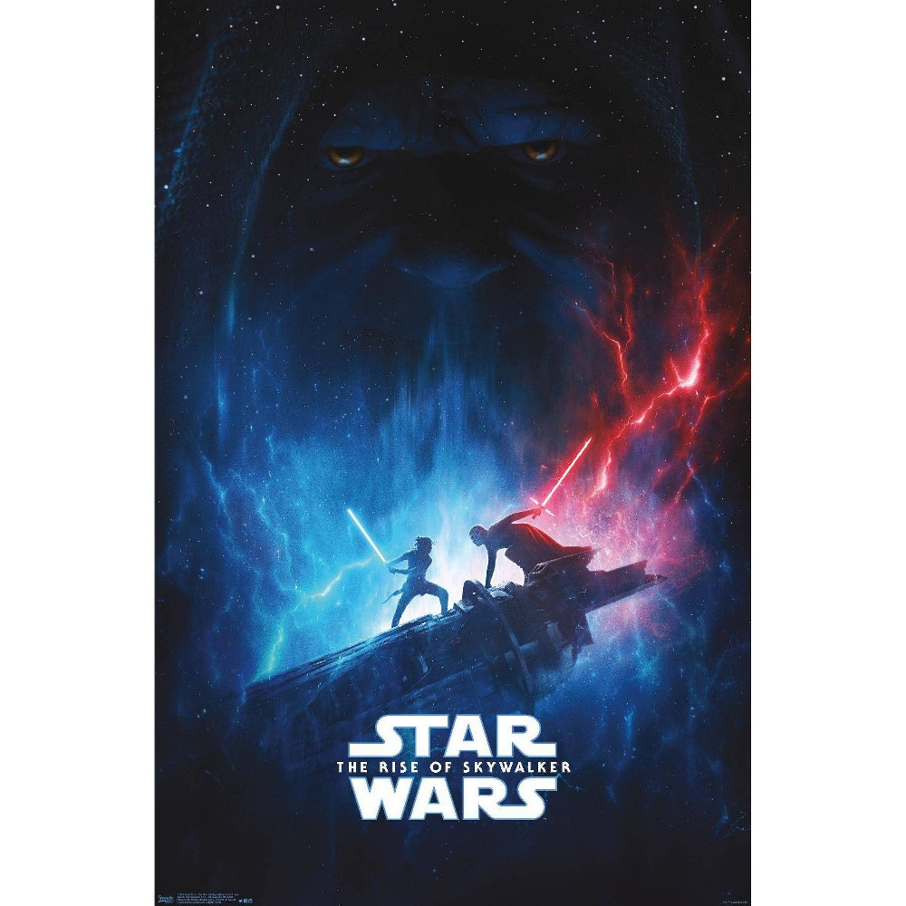 Photos - Other interior and decor 34" x 22" Star Wars: The Rise of Skywalker One Sheet Premium Poster - Tren