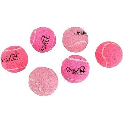 Pink tennis balls for sales dogs