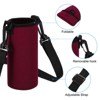 Unique Bargains Neoprene Portable Insulated Adjustable Strap Water Bottle 
Sling Bags 2 Pcs - 4 of 4