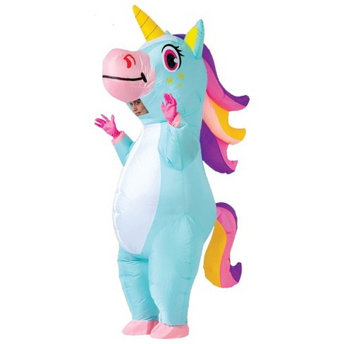 Syncfun Inflatable Costume Adult, Full Body Riding A Unicorn Blow Up ...