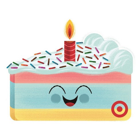 Birthday Cake Giftcard Target