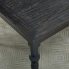 Roundhill Furniture Leviton Urban Style Dining Table, Black - 3 of 4