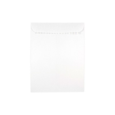 JAM Paper 10 x 13 Open End Catalog Envelopes with Peel and Seal Closure White 356828782A