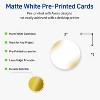 Avery Round Business Cards, Gold Blush Pattern, 2" Diameter - 2 of 4