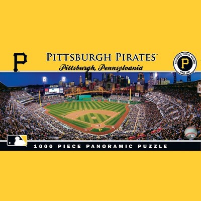 MasterPieces MLB Pittsburgh Pirates 1000 Piece Stadium Panoramic Jigsaw Puzzle