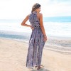 Women's Halter neckline Sleeveless Midi Dresses - Cupshe - 4 of 4
