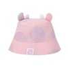 Squishmallows Patty The Cow Adult Pink Bucket Hat With 3D Ears & Horns - 4 of 4