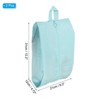 Unique Bargains Waterproof Outdoor Travel Portable Zipper Shoes Bags 3 Pcs - 2 of 4