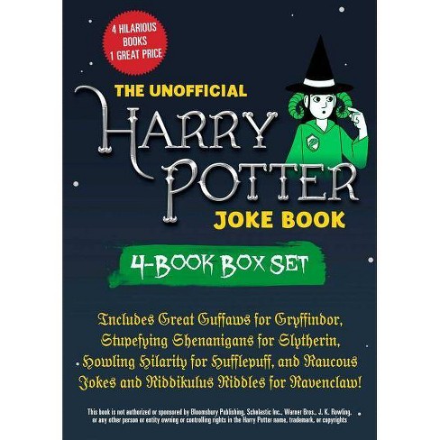 The Unofficial Harry Potter Joke Book 4 Book Box Set By Brian Boone Paperback Target