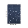 Unique Bargains Blackout Curtains Short Window Curtains 23.62"L x 15.75"W Navy Blue 2 Pcs - 4 of 4