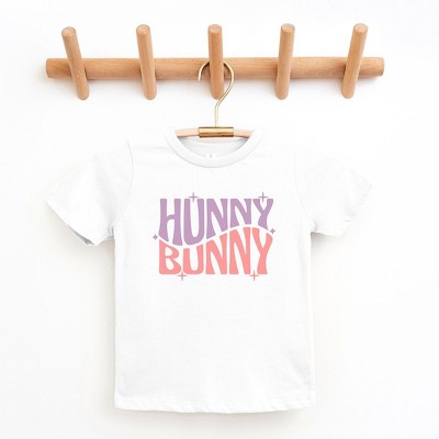 The Juniper Shop Hunny Bunny Wavy Stars Toddler Short Sleeve Tee