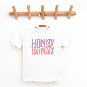The Juniper Shop Hunny Bunny Wavy Stars Toddler Short Sleeve Tee - 1 of 2