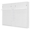 Whisen Dual Twin Size Murphy Bed with Convertible Shelf-Legs and Central Storage Unit - 4 of 4