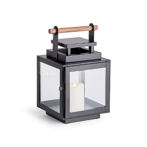 Plum & Post Adwin Outdoor Lantern Candle Holder Small - 1 of 4