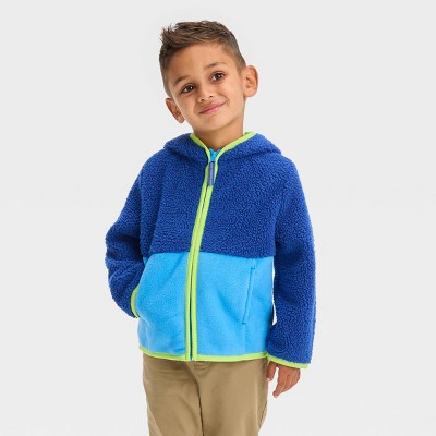 Toddler Boys' Jacket & Pants Suit Set - Cat & Jack™ Blue 2t : Target