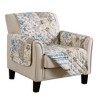 Great Bay Home Floral Patchwork Reversible Furniture Protector - 2 of 4
