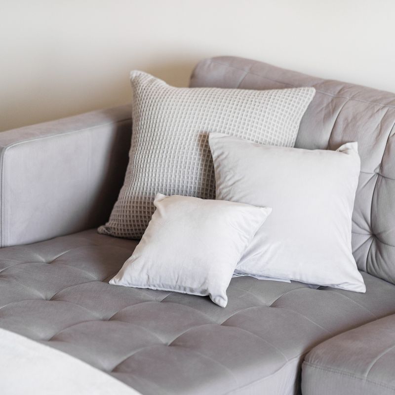 KAF Home Velvet Pillow Cover | Set of 2 Pillow Covers, 3 of 5