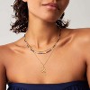 18K Gold Plated Snake Necklace | Dainty Charm Pendant - Minimalist Delicate Handmade Boho Jewelry for Her - 2 of 4