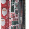 Kirkland Double-Sided Gift Wrap 3 Rolls Christmas Wrap 270 sq ft Silver/Red/White - 4 of 4